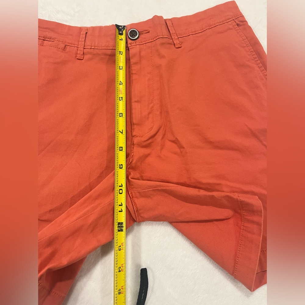 Goodfellow & Co Men’s 30 Every Wear Cotton Shorts - 7" Inseam - Orange - Picture 7 of 8
